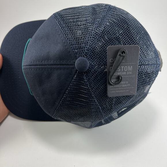 Coal Headwear Hat Trucker Mesh SnapBack Jackson Hole, Wyoming NWT Blue - Picture 3 of 10